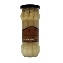 [CJ-0401] Espárragos Blancos Extra 9/12 Frutos D.O. Navarra Acequia 370Gr
