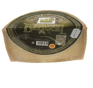 Queso Manchego Viejo D.O. Berrocal 1/2 Pieza 1,5Kg Aprox